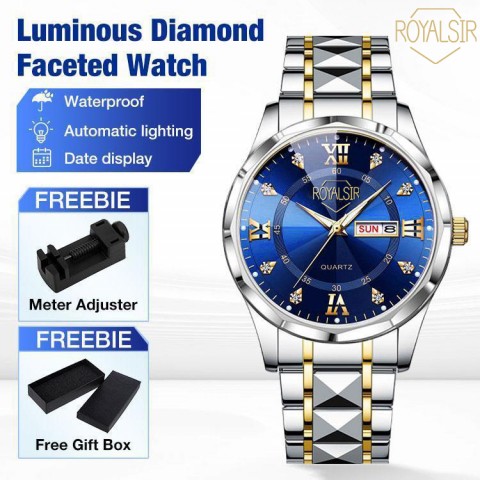 Mens Classic Dual Calendar Mechanical Watch