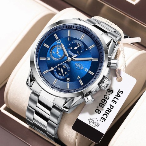 Mens Fashion Business Mechanical Watch