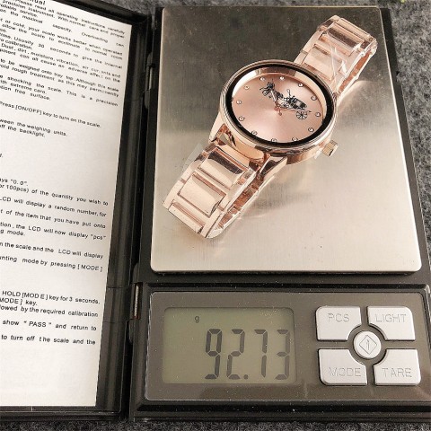 Fashion casual steel strip womens watch
