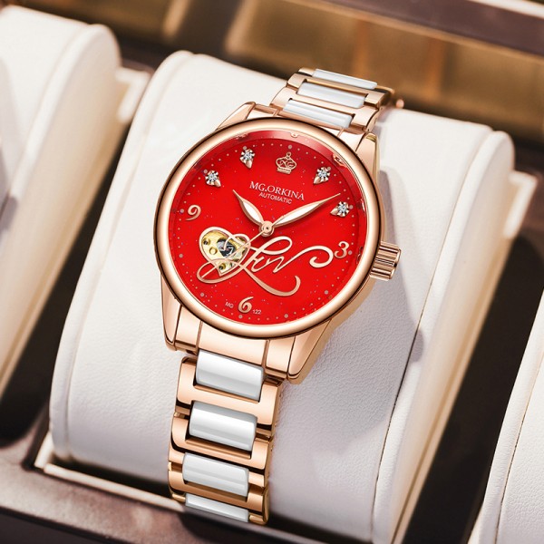 Trendy Transparent Womens Watch..