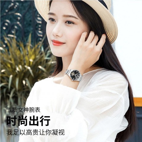 Zircon shiny good luck multi-layer ring
