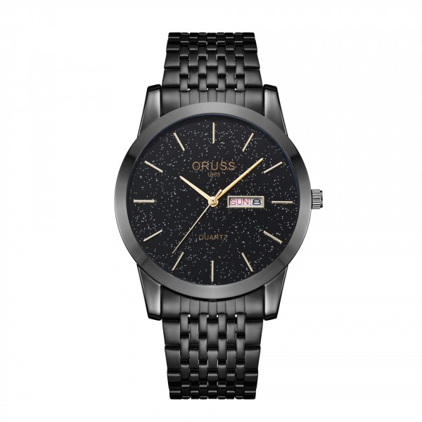 Mens watch genuine quartz waterproof