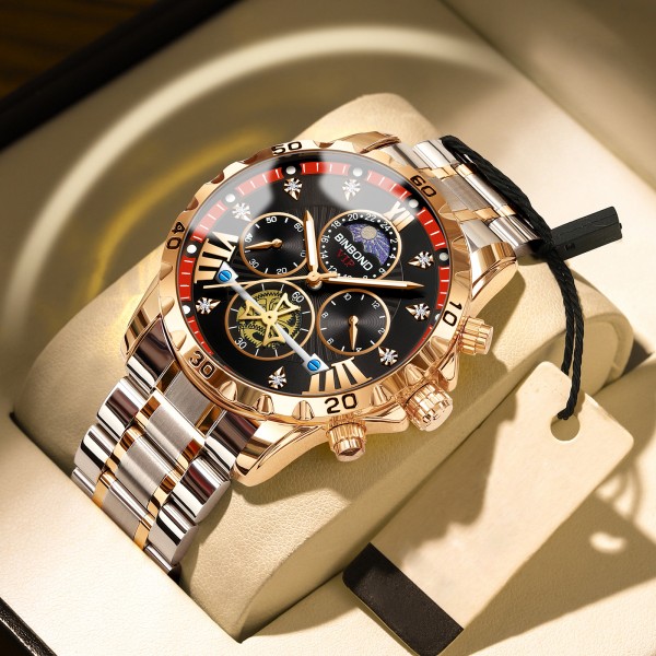 Mens Quartz Watch High end Business Nigh..