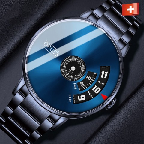 Mens Watch Automatic Movement Starry Sky Steel Belt Waterproof