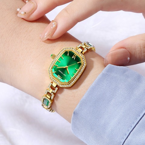 Light luxury niche high-end waterproof bracelet watch