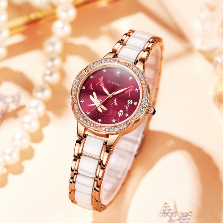 Gold & Diamond Bloom Zirconia Bracelet for Women & Girls