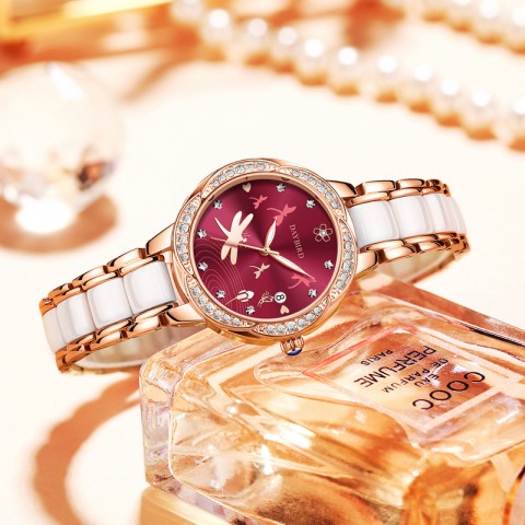 Ceramic Luminous Womens Watch
