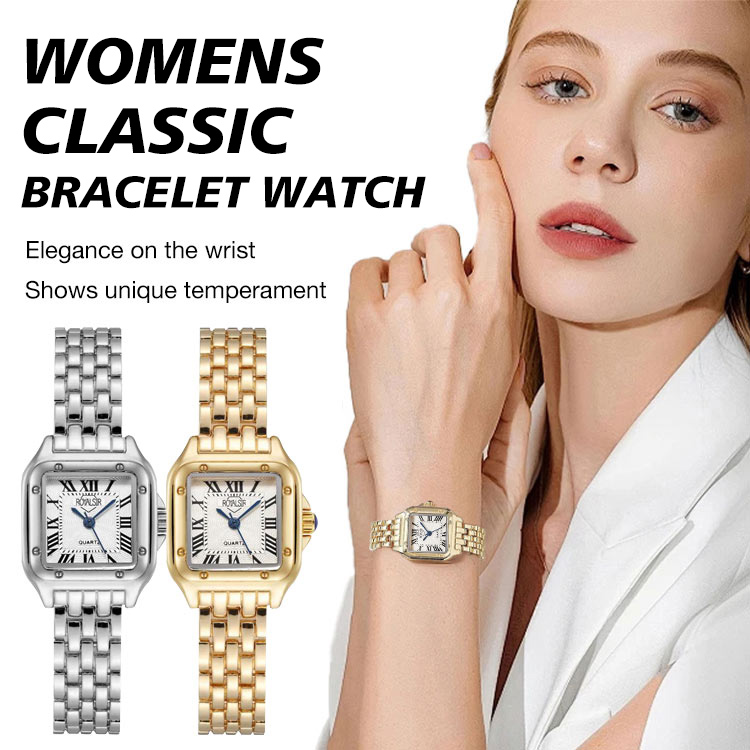New product launch - First 200 orders only 799p - Womens Classic Bracelet Watch – Car tier Tank style - 1 year warranty